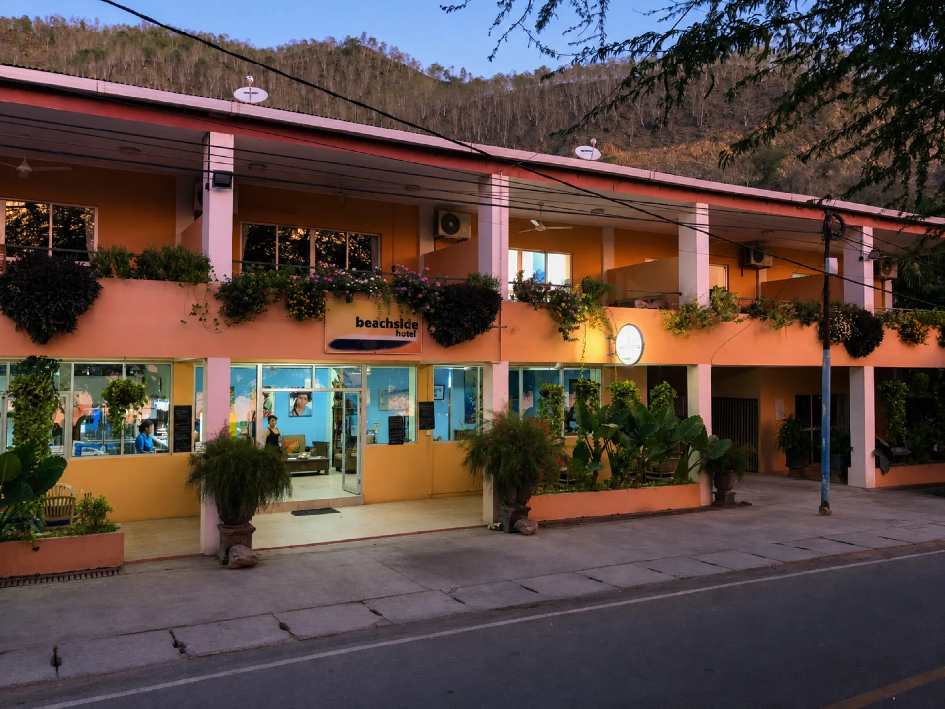 Café · Hotel · Ciné on Areia Branca.